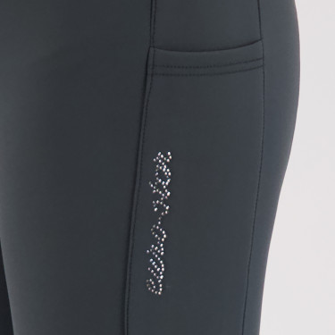 Pantalon d'équitation Euro-Star Arista Fashion dia. FullGrip Nuit