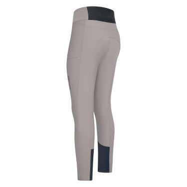 Pantaloni da equitazione Euro-Star Queen thermaline FullGrip Tundra Beige