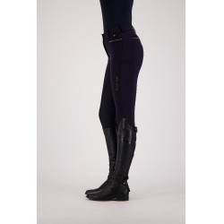 Pantaloni da equitazione Euro-Star Arielle thermaline FullGrip Marina Blu marino