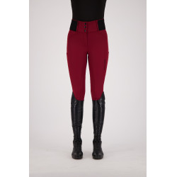 Leggings da equitazione Euro-Star Athletic leanline FullGrip Melagrana Rosso Leggings da equitazione Euro-Star Athletic leanline FullGrip Melagrana Rosso