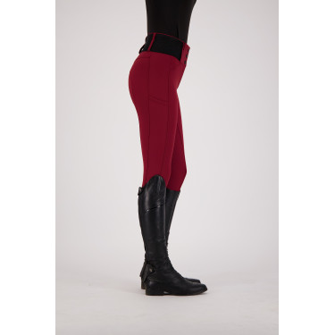 Leggings da equitazione Euro-Star Athletic leanline FullGrip Melagrana Rosso Leggings da equitazione Euro-Star Athletic leanline FullGrip Melagrana Rosso
