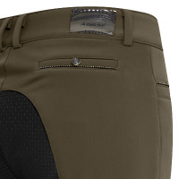 Pantaloni da equitazione Euro-Star Arielle Snow FullGrip Oliva Verde Pantaloni da equitazione Euro-Star Arielle Snow FullGrip Oliva Verde