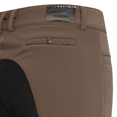 Pantaloni da equitazione Euro-Star Arielle Snow FullGrip Oliva Verde Pantaloni da equitazione Euro-Star Arielle Snow FullGrip Oliva Verde