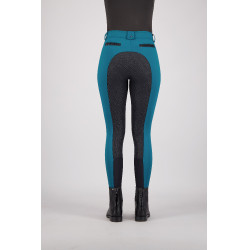 Pantaloni da equitazione Euro-Star Arista Fashion FullGrip Verde teal