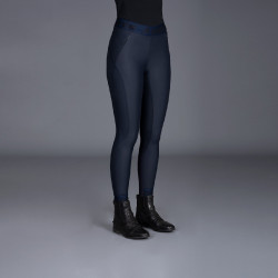 Leggings da equitazione Euro-Star Athletic Fashion FullGrip Blu navy lucido