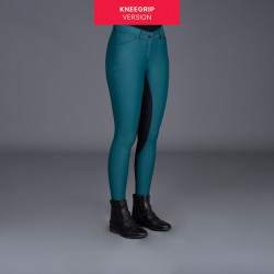 Pantalon d'équitation Euro-Star Arista Fashion KneeGrip Teal green Pantalon d'équitation Euro-Star Arista Fashion KneeGrip Teal green