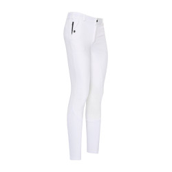 Pantaloni da equitazione Euro-Star Marco KneeGrip Bianco