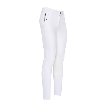 Pantaloni da equitazione Euro-Star Marco KneeGrip Bianco