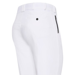 Pantaloni da equitazione Euro-Star Marco KneeGrip Bianco