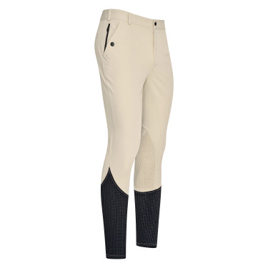 Pantaloni da equitazione Euro-Star Marco KneeGrip Raggio di speranza Argento