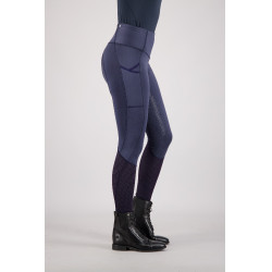 Leggings da equitazione Euro-Star Breez Fashion FullGrip estivi Blu navy Leggings da equitazione Euro-Star Breez Fashion FullGrip estivi Blu navy