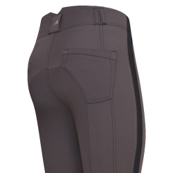 Pantaloni da equitazione Euro-Star Slim Shape Fashion FullGrip Periscopio Grigio