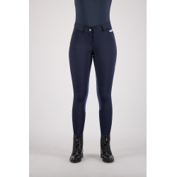 Pantaloni da equitazione Euro-Star Arista Full Blu navy