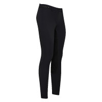 Pantaloni da equitazione Euro-star Equitation Queen Diamond Full estivi Nero