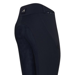 Pantaloni da equitazione Euro-star Equitation Queen Diamond Full estivi Blu navy