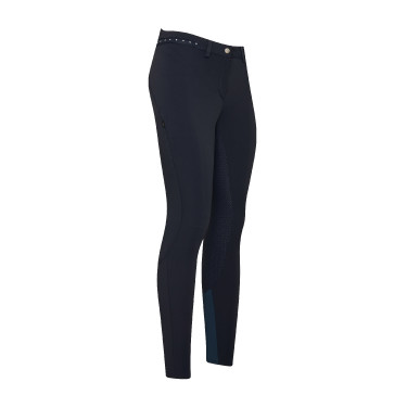 Pantaloni da equitazione Euro-star Equitation Queen Diamond FullGrip estivi Blu navy Pantaloni da equitazione Euro-star Equitation Queen Diamond FullGrip estivi Blu navy