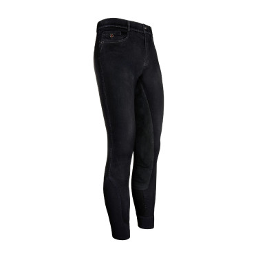 Pantaloni da equitazione Euro-Star Henry Full uomo Nero