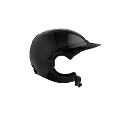 Casco da equitazione NACA Gravity XP carbonio Nero carbone lucido Casco da equitazione NACA Gravity XP carbonio Nero carbone lucido