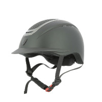 Casque Equithème Honey Noir / chromé