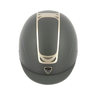 Casco Equithème Pepit Nero / oro rosa