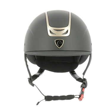 Casco Equithème Pepit Nero / oro rosa