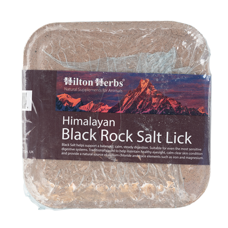 Pietra di sale nero dell'Himalaya Hilton Herbs Pietra di sale nero dell'Himalaya Hilton Herbs