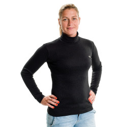 Maglione a collo alto Back on Track® donna Nero