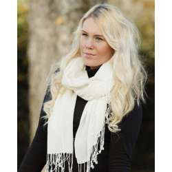 Sciarpa Back On Track Ecru Beige