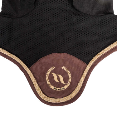 Cuffia per cavallo Night Collection Back On Track Caffè Marrone