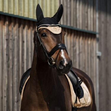 Cuffia per cavallo Night Collection Back On Track Champagne Beige