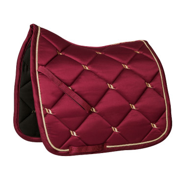 Sottosella da Dressage Night Collection Back On Track Rosso scuro
