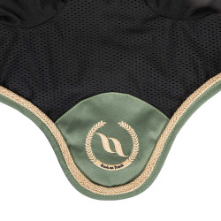 Cuffia per cavallo Night Collection Back On Track Oliva Verde