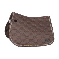 Tapis de selle mixte Monaco B Vertigo Beige Shiitaké