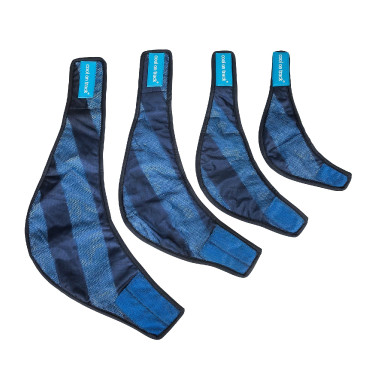 Bandana rinfrescante Cool on Track Back on Track Blu Bandana rinfrescante Cool on Track Back on Track Blu