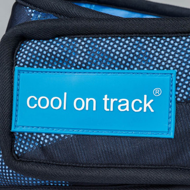 Bandana rinfrescante Cool on Track Back on Track Blu Bandana rinfrescante Cool on Track Back on Track Blu