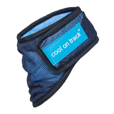 Bandana rinfrescante Cool on Track Back on Track Blu Bandana rinfrescante Cool on Track Back on Track Blu