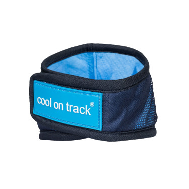 Bandana rinfrescante Cool on Track Back on Track Blu Bandana rinfrescante Cool on Track Back on Track Blu