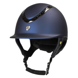 Casco EQ3 Pardus smooth Back on Track con rotella Blu