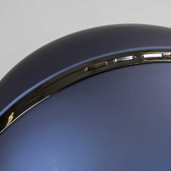 Casco EQ3 Pardus smooth Back on Track con rotella Blu