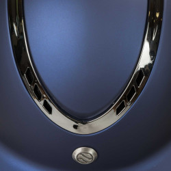 Casco EQ3 Pardus smooth Back on Track con rotella Blu