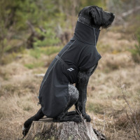 Cappotto per cani versatile Bark Back on Track Nero Cappotto per cani versatile Bark Back on Track Nero
