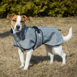 Cappotto per cani versatile Bark Back on Track Grigio