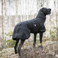 Cappotto per cane versatile Nella Back on Track Nero Cappotto per cane versatile Nella Back on Track Nero