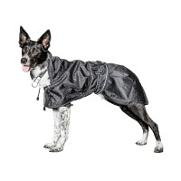 Cappotto impermeabile per cane Back on Track Nero