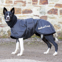 Cappotto Whippet per cane Back on Track Nero Cappotto Whippet per cane Back on Track Nero