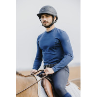 T-shirt Equithème Will lange mouwen Blu navy T-shirt Equithème Will lange mouwen Blu navy