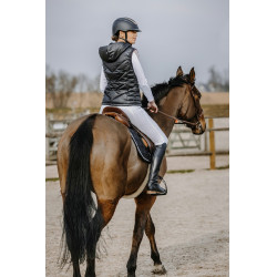 Gilet senza maniche Equithème Lea Nero