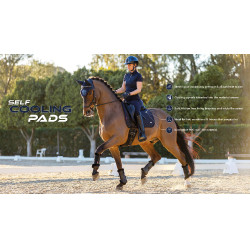 Tappetino LeMieux Self-Cool Close Contact Square Bianco