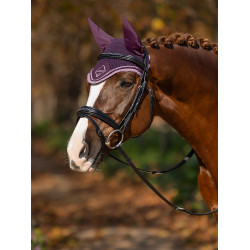 Cuffia anti-mosche LeMieux Classic Fico Viola