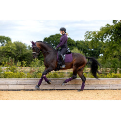 Tappetino LeMieux Suede Dressage Square Fico Viola